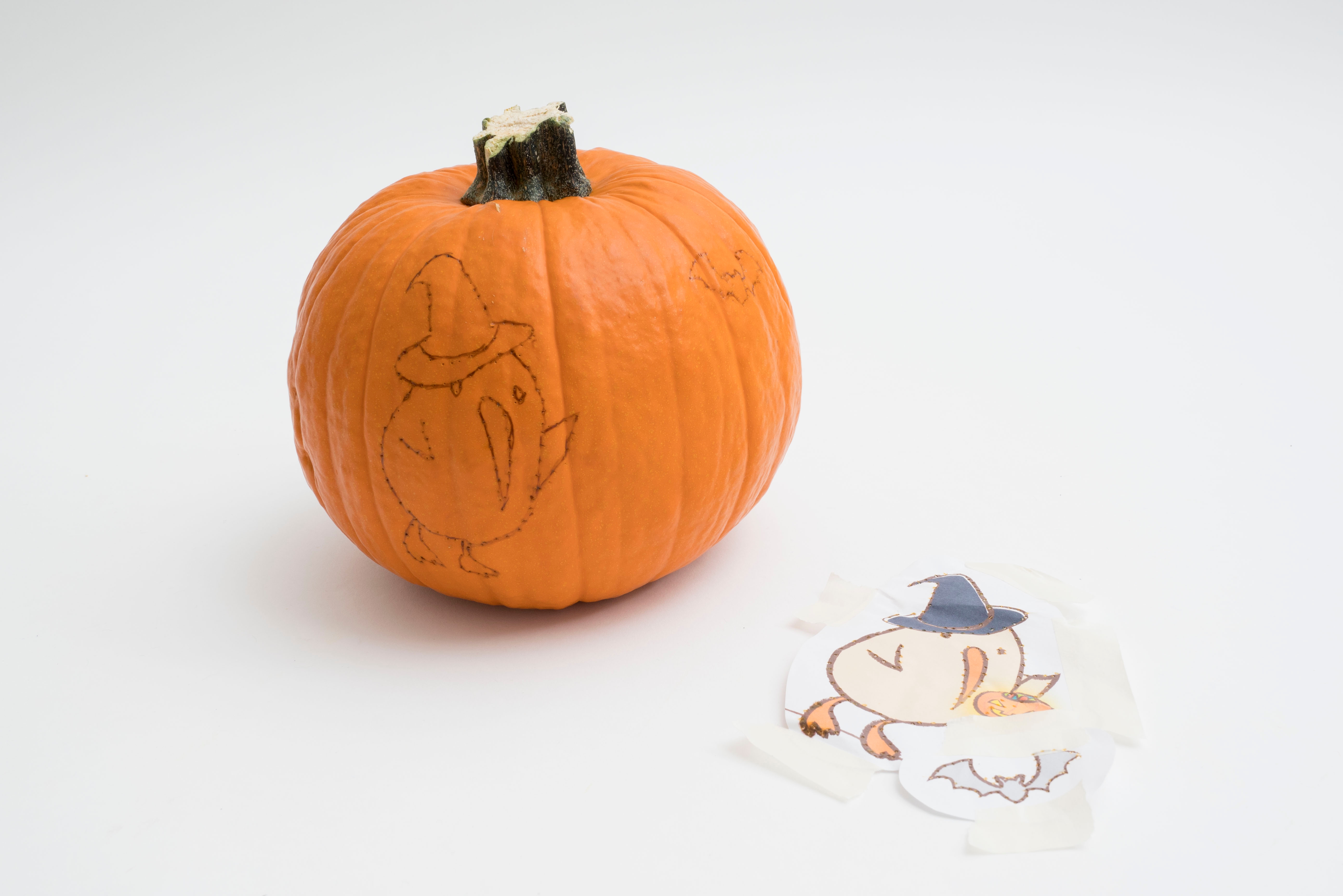 Create your own origami pumpkin  Its Halloween Time  Owa Yurika