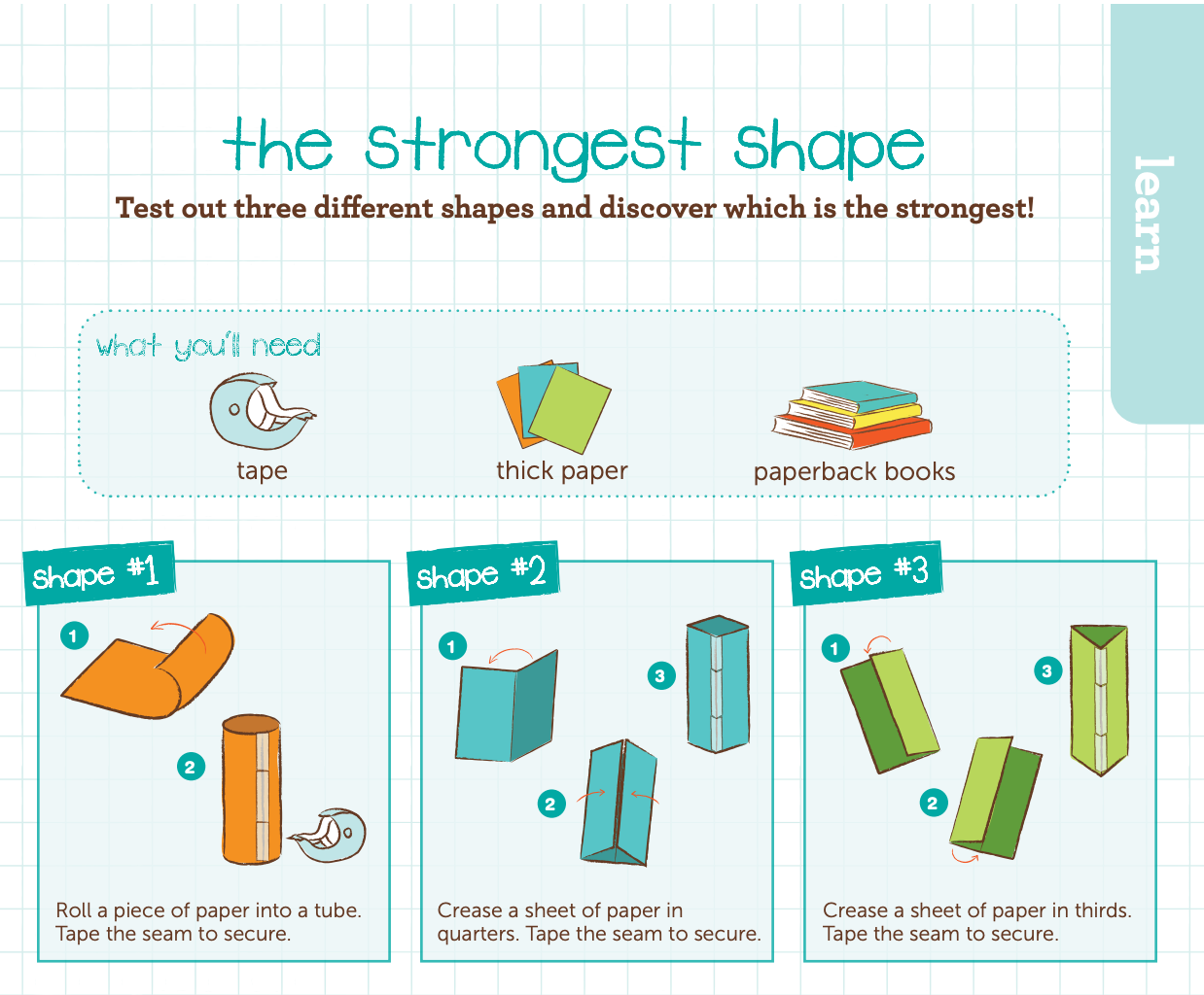 Printable Shape Activity With Construction Paper DIY For Beginners 