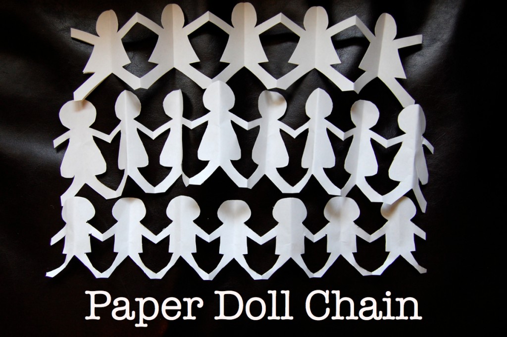 How to Make a Paper Doll Chain DIY for Beginners KiwiCo