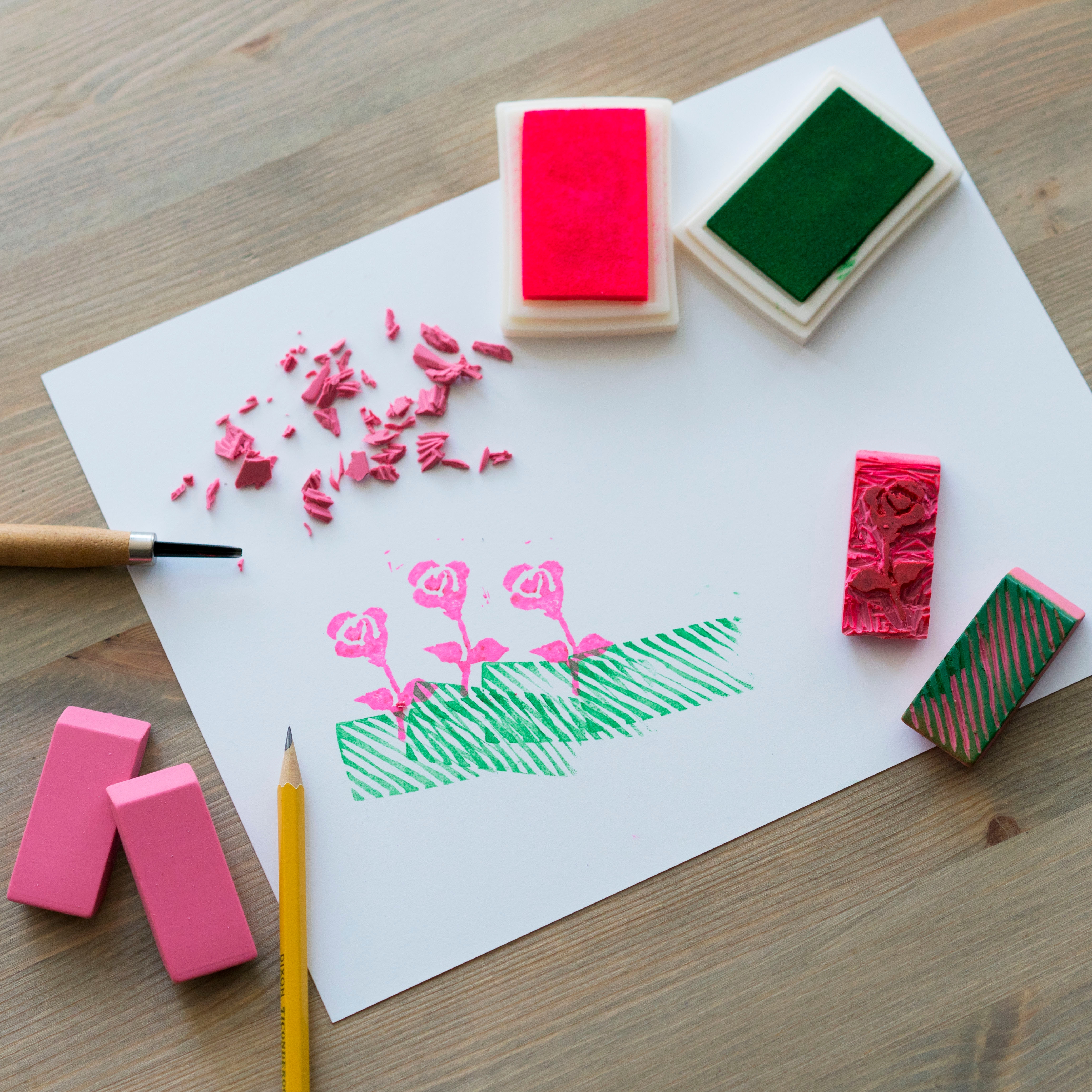How To Make Fun and Easy DIY Pasta Stamps - Hands On As We Grow®