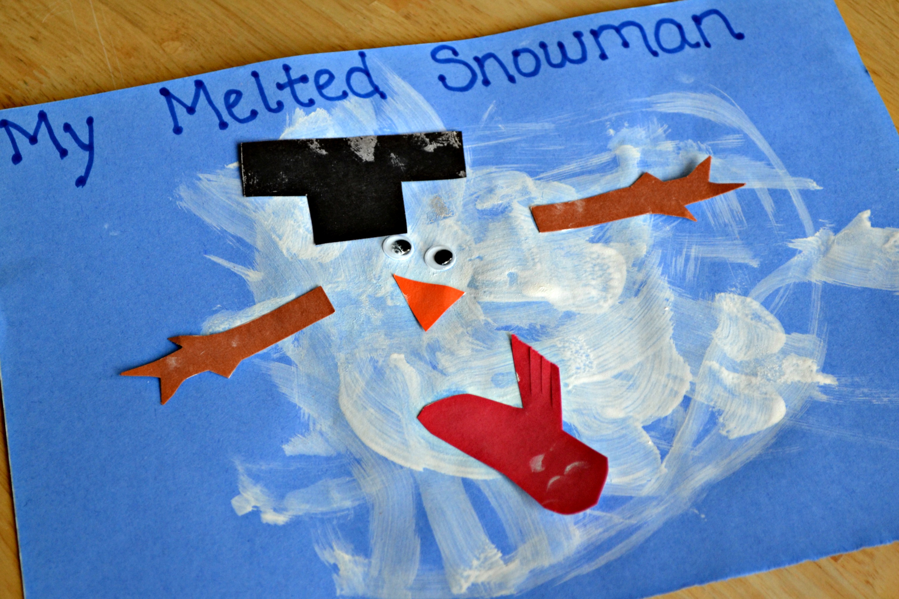 Melted Snowman Painting DIY For Beginners KiwiCo