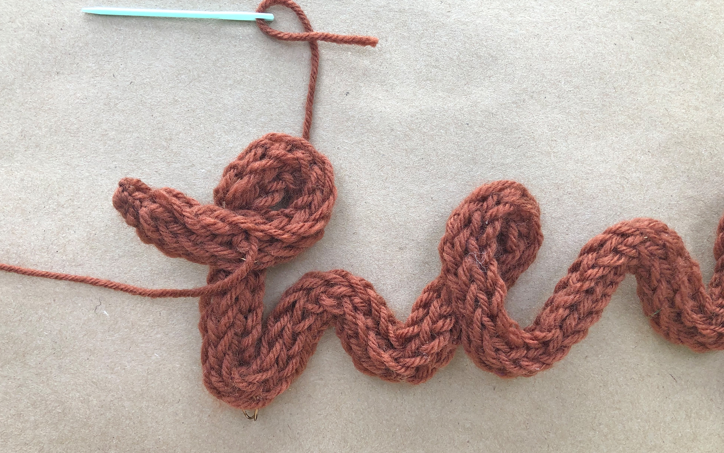 Spool-Knit Letters, DIY for Beginners