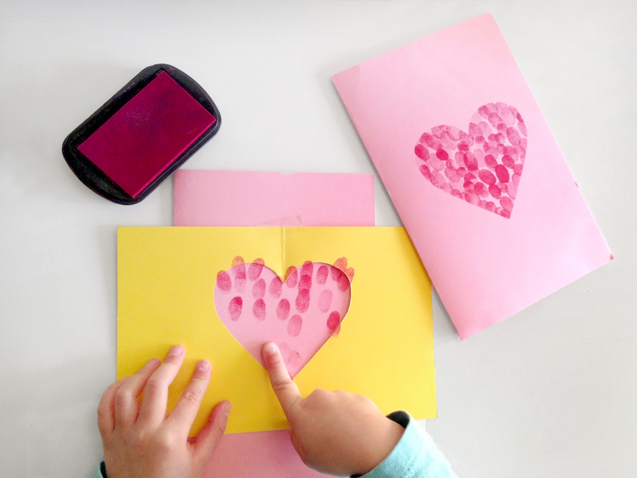 Show a little love with this easy tissue paper heart - Chicago Parent