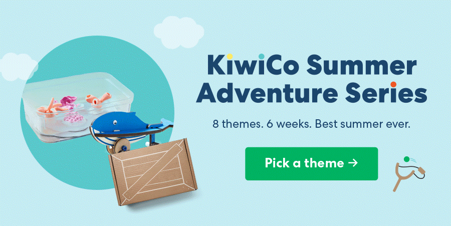 KiwiCo Summer Adventure Series — 8 themes. 6 weeks. Best summer ever.
