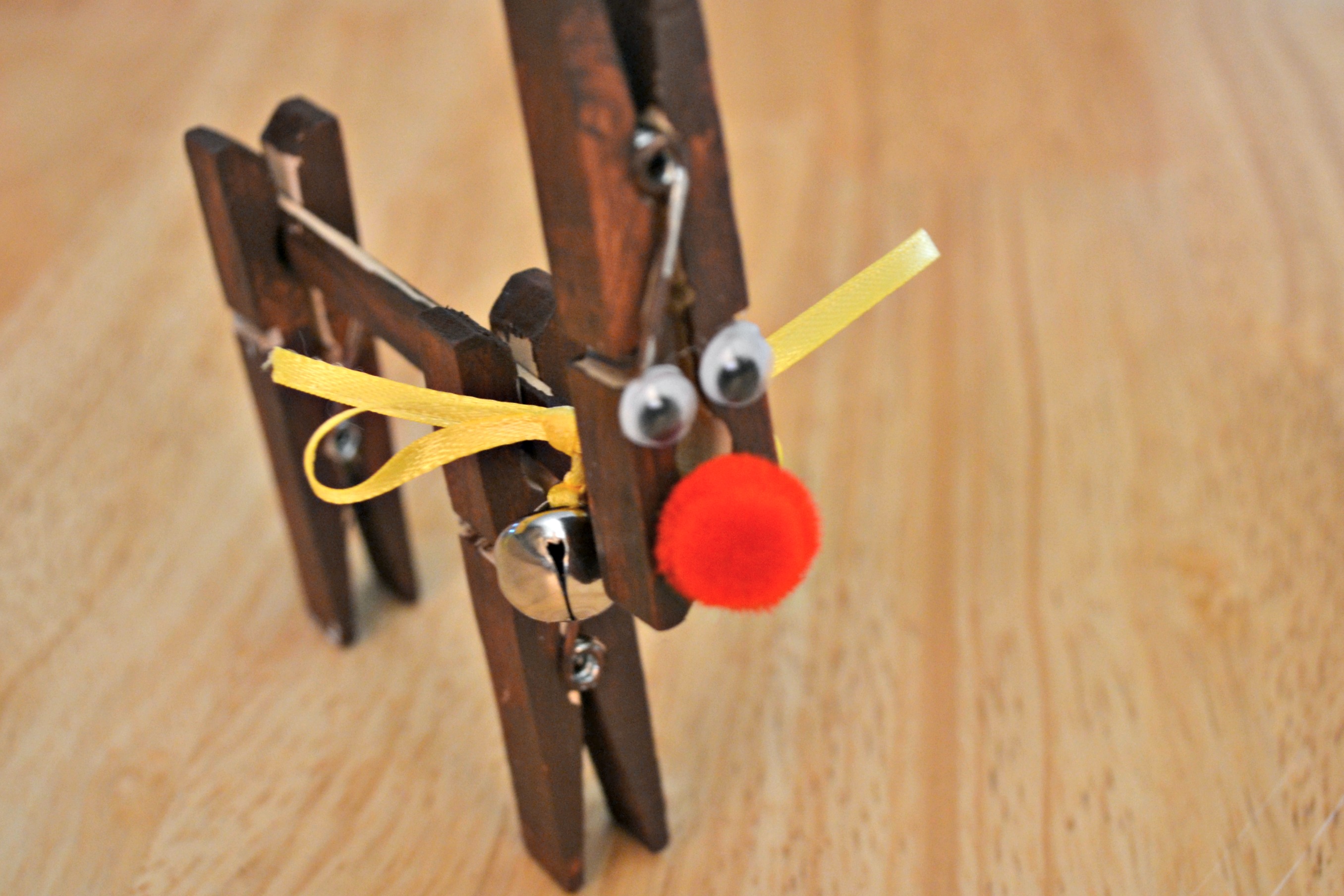 Cute Mini DIY Clothespin Earrings - The Crafting Nook